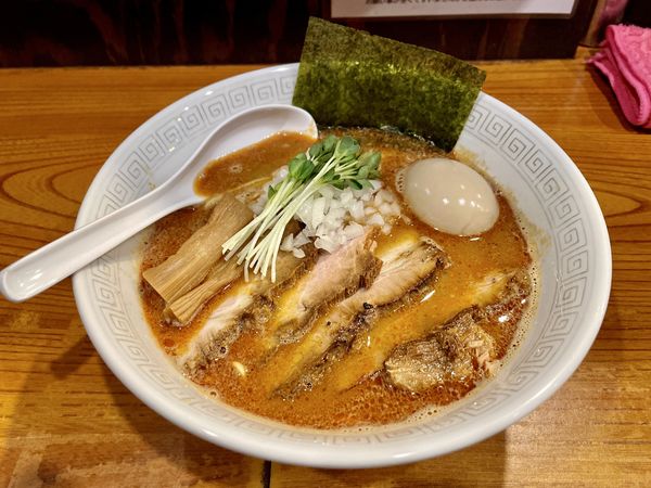 「特製濃厚煮干し 辛ソース変更」@拉麺 瑞笑の写真