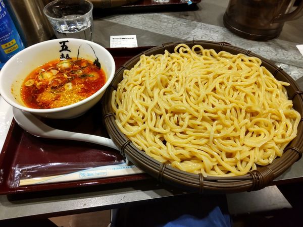 「辛味つけ麺　3.5倍　960」@麺屋武蔵 五輪洞の写真