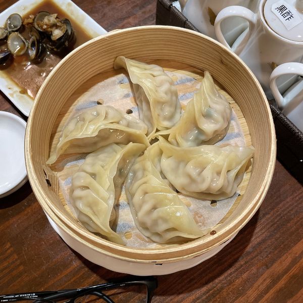 「蒸餃子 6個」@茶思味の写真