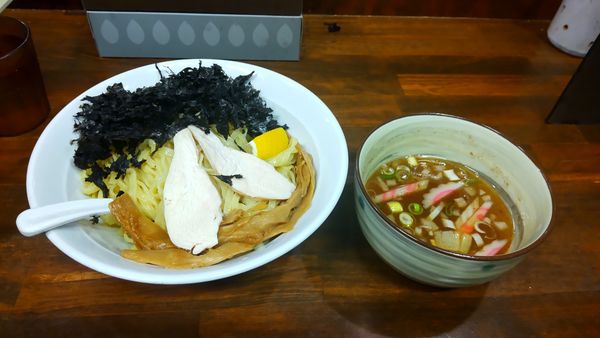 「はちみつレモン坂戸つけめん（3月限定）」@濃厚つけ麺 茜堂の写真