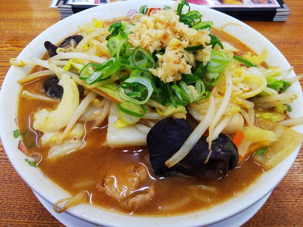 「【限定】野菜煮込みラーメン」@餃子の王将 松本島内店の写真