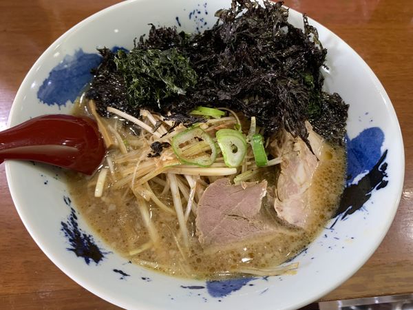 「ねぎのりラーメン950円」@麺や まさきの写真