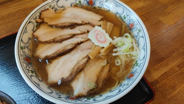 「チャーシュー麺　大盛」@丸山中華蕎麦店の写真