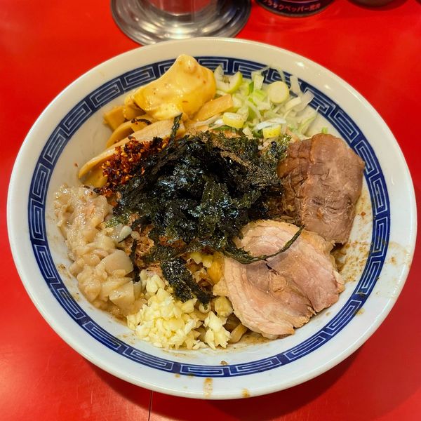 「たれそば+ミニライス  ￥900+￥100」@ジャンプの写真