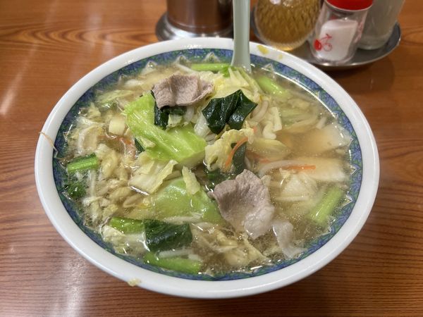 「手打ちタンメン」@中華そば集来の写真