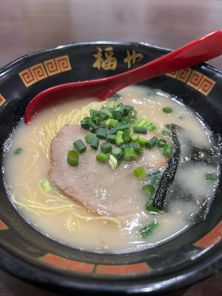 「ラーメン半チャーハンセット 880円」@博多ラーメン 福や 国分寺店の写真