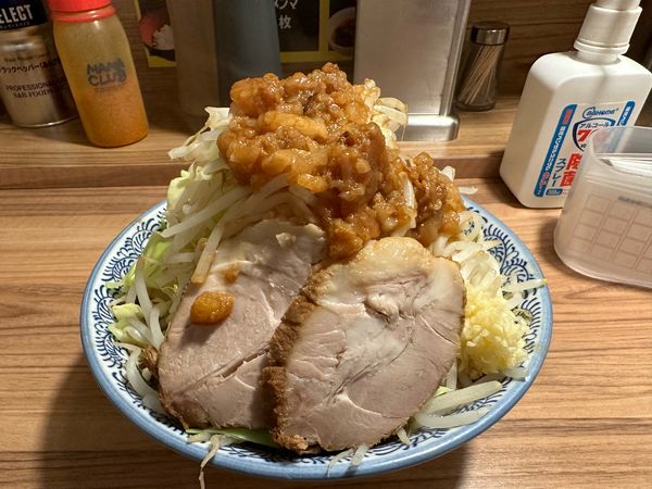 「ラーメン小(全増し)」@八王子田田の写真