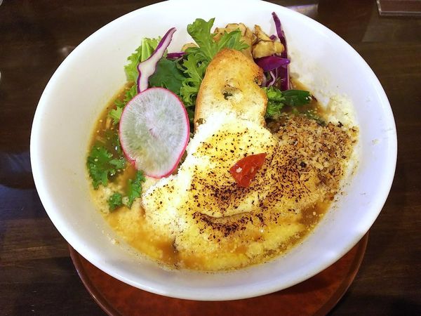 「【限定】オニオングラタンすーぷsoba　1550円」@sobabar Ciliegioの写真