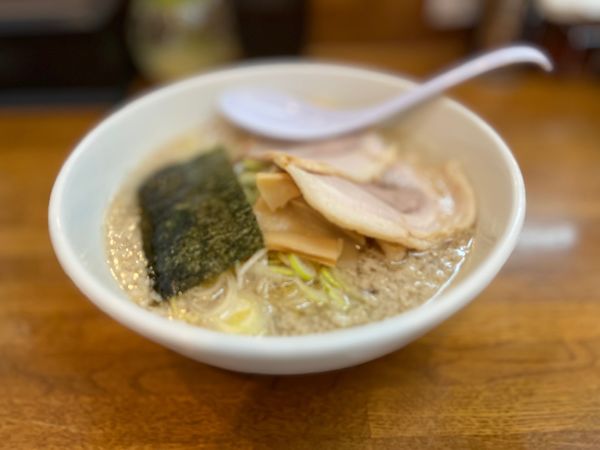 「醤油（麺固め・こってり￥830）」@一条流 がんこラーメン 南千住店の写真