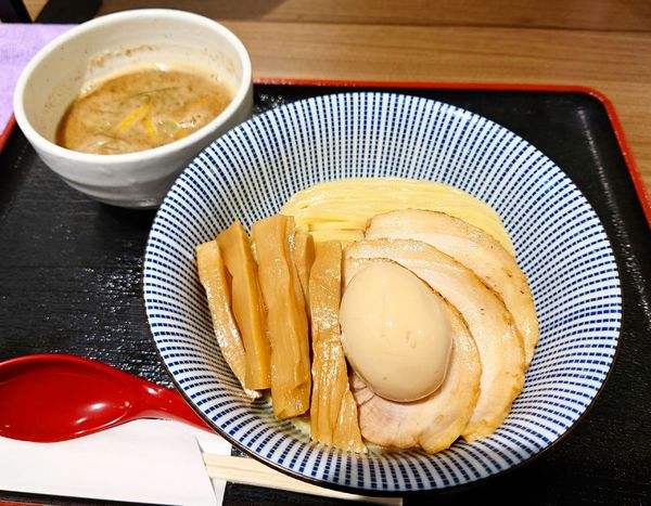 「濃厚魚介つけ麺」@鯛塩そば 灯花 イオンモール上尾店の写真