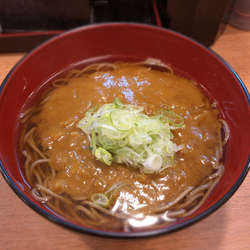 カレー南蛮そば(520円)