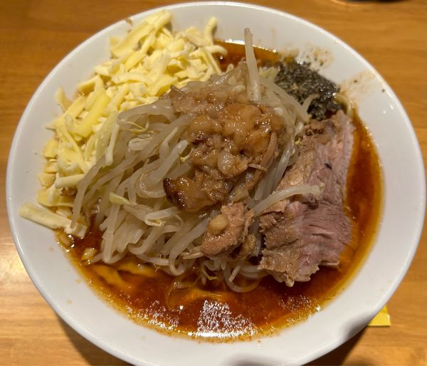 「トマティーナ（ミニ）＋チーズ＋ナシナシ」@麺屋 神工の写真