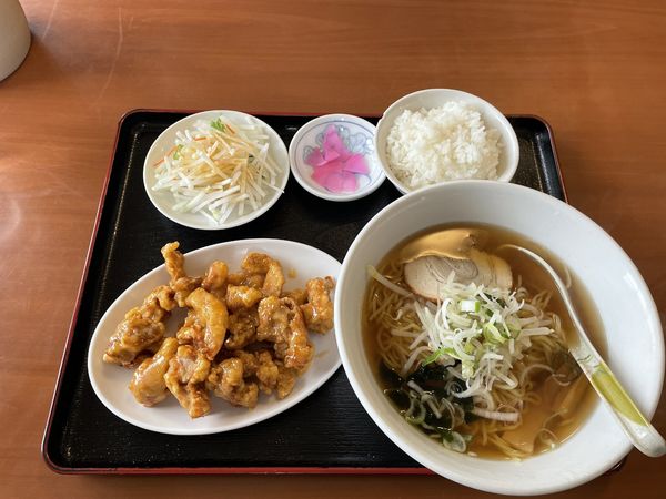 「ランチセット　￥７００」@中国料理 京華の写真