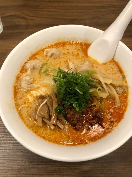 「ワンタン坦々麺」@支那ソバ おさだの写真