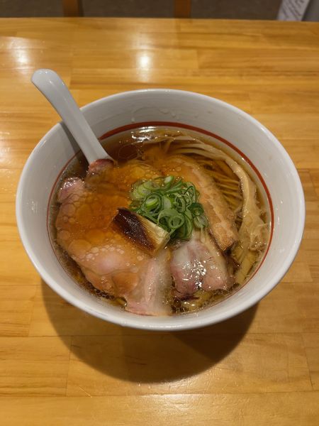 「ラーメン正油（930円）」@川の先の上の写真