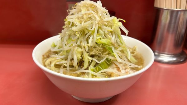 「少なめ ニンニク少なめ」@ラーメン二郎 ひばりヶ丘駅前店の写真