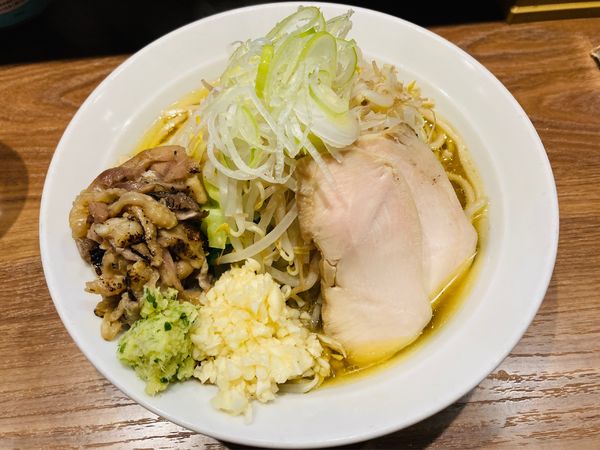 「【限定】シャモ中華ビースト 大」@仙台 自家製麺 こいけ屋の写真