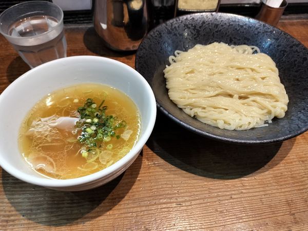 「塩つけ麺　1050円」@町田汁場 しおらーめん 進化の写真