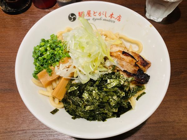 「油そば 白(海老) 特大」@麺屋とがしの写真