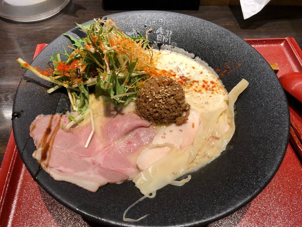 「汁あり鯛担麺 1辛」@恋し鯛の写真