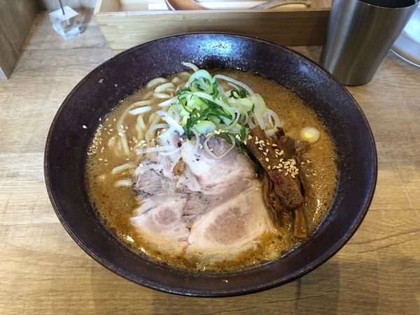「赤味噌ラーメン」@九段下 中路の写真