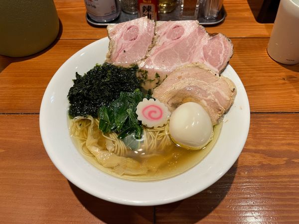 「特製塩そば」@麺屋 真心の写真