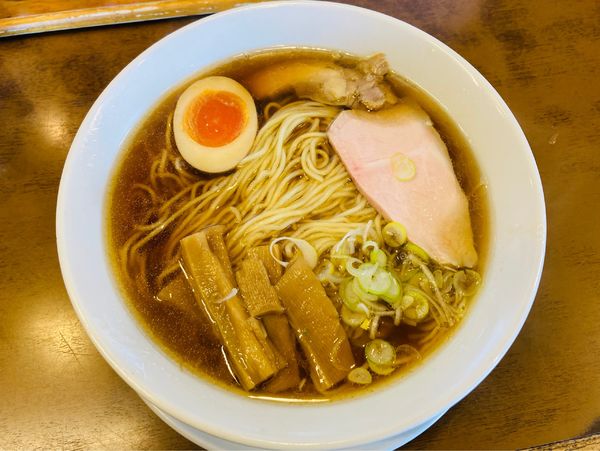 「中華そば 正油 中盛」@東京屋の写真