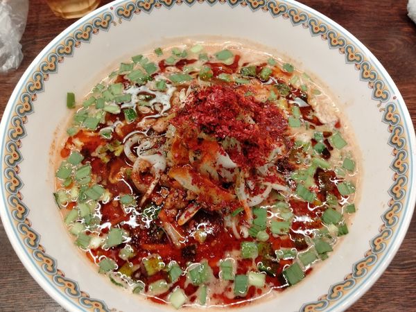 「担々麺（汁あり）」@麺人 雲林坊 門前仲町店の写真