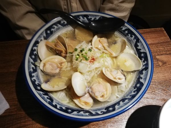 「はまぐりラーメン」@和風楽麺 四代目 ひのでやの写真