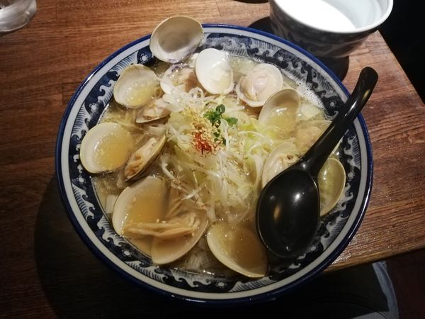 「はまぐりラーメン　大盛」@和風楽麺 四代目 ひのでやの写真