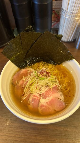 「琥珀醤油チャーシュー麺　750円」@天雷軒 麹町店の写真