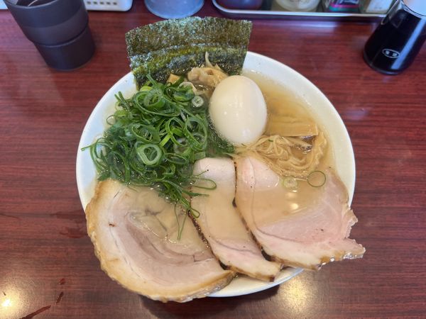 「佐野特製らー麺 980円＋Twitterサービス和え玉」@佐野らーめん 湧の写真