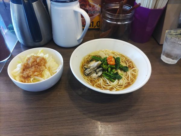 「牡蠣の中華そば」@INOSHOWの写真