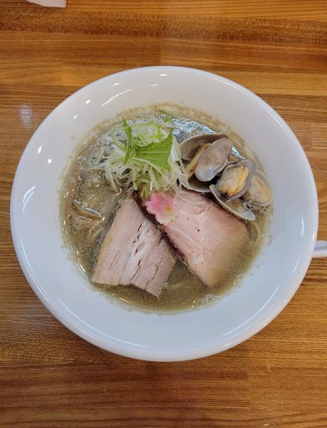 「[限定]鶏とアサリと煮干し」@麺彩 こはねの写真