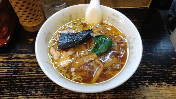 「支那竹そば¥800-」@支那そば びぜん亭の写真