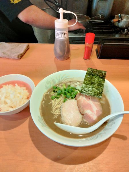 「濃厚煮干蕎麦」@北千住煮干中華蕎麦 かれんの写真