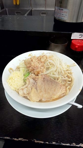 「国産豚ミニラーメン」@豚仙人 天王町店の写真