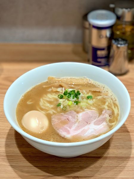 「ラーメン+味玉」@ら～めん つけ麺 幸加の写真