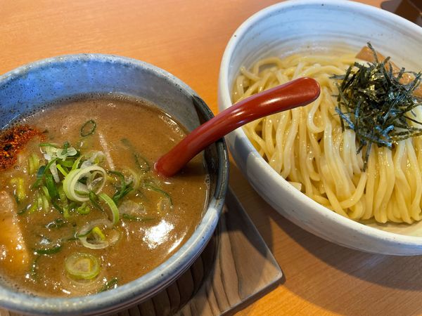 「つけ麺（850円）,麺 大盛（100円）」@麺の亭 ささき屋の写真