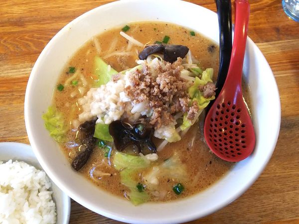 「みそ＋背脂　780＋60円」@麺屋マルダイ 堅田店の写真