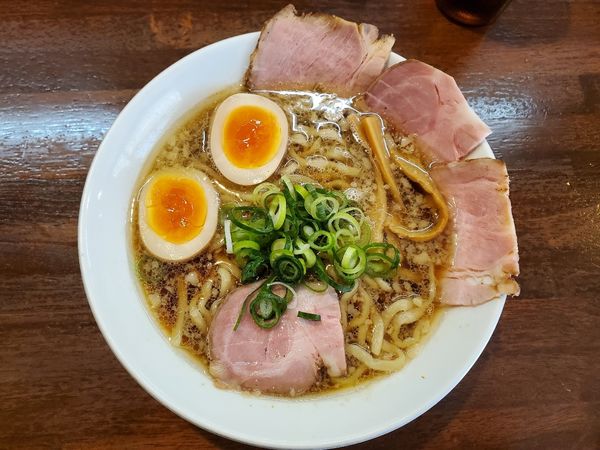 「特製煮干ラーメン」@らーめん 香澄 阿波座本店の写真
