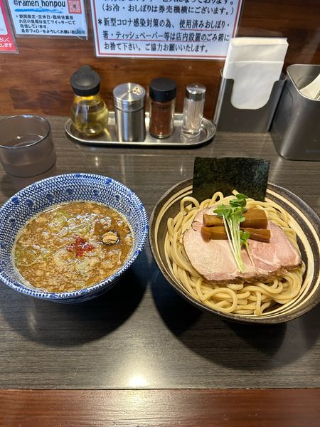「醤油つけ麺」@ラーメンつけ麺 奔放の写真