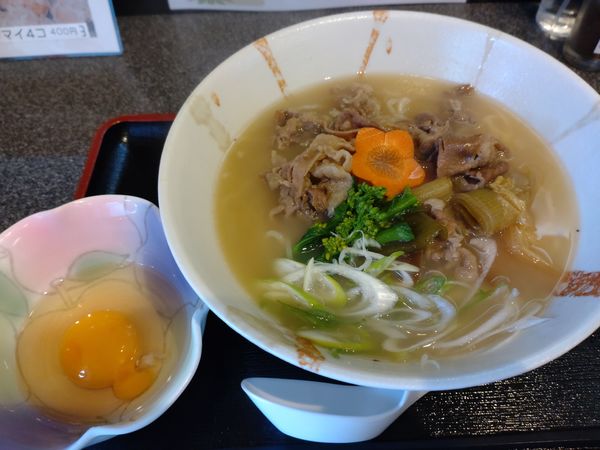 「(限定?)すき焼きラーメン 1300円」@板前ら~めん 青山あそこの写真