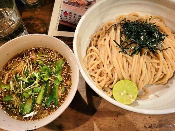 「支那つけそば大盛」@日本橋 製麺庵 なな蓮の写真