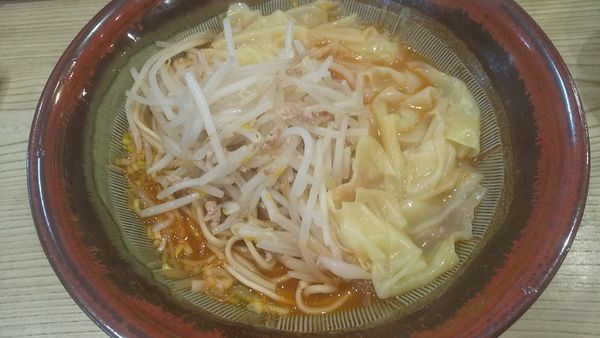 「味噌ワンタンメン」@らーめん 高尾の写真