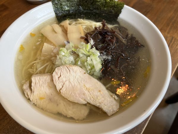 「鶏そば」@三文の徳の写真