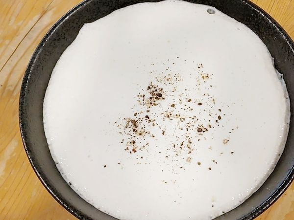 「白いカレーラーメン」@ろく月の写真