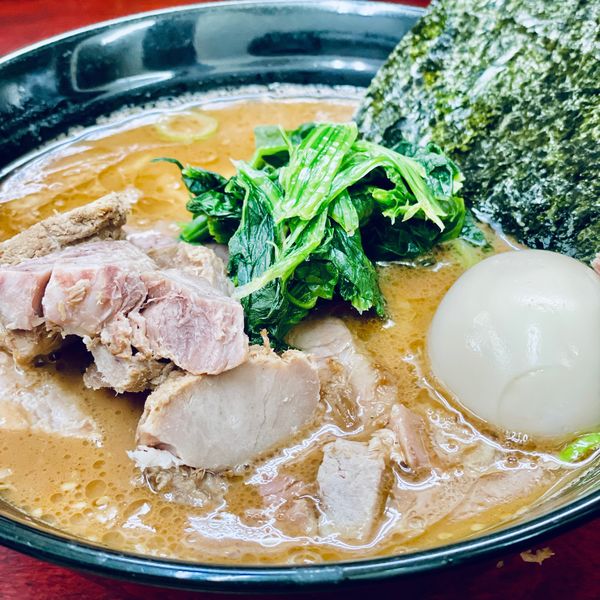 「限定　濃厚味噌」@横浜ラーメン武蔵家 菊名店の写真