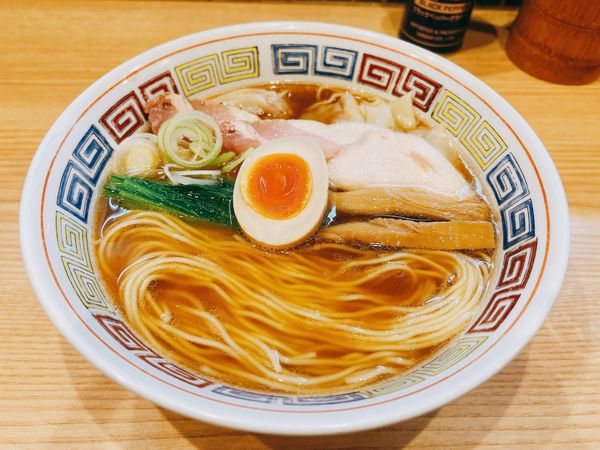 「中華そば」@ほっこり中華そば もつけの写真