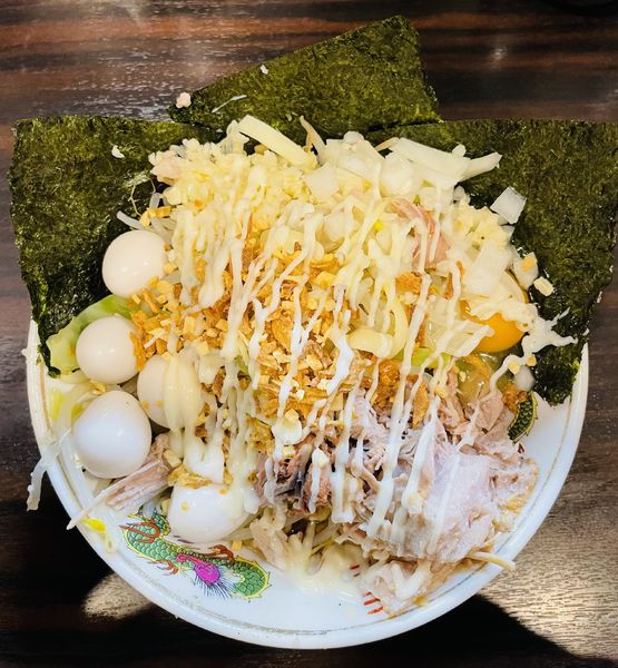 「特製汁なし1150円」@大盛軒の写真